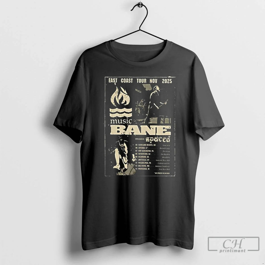Classic Hot Water Music East Coast Tour November 2025 - Adult & Kids T-Shirts, Sweatshirts & Hoodies apparel design preview 1