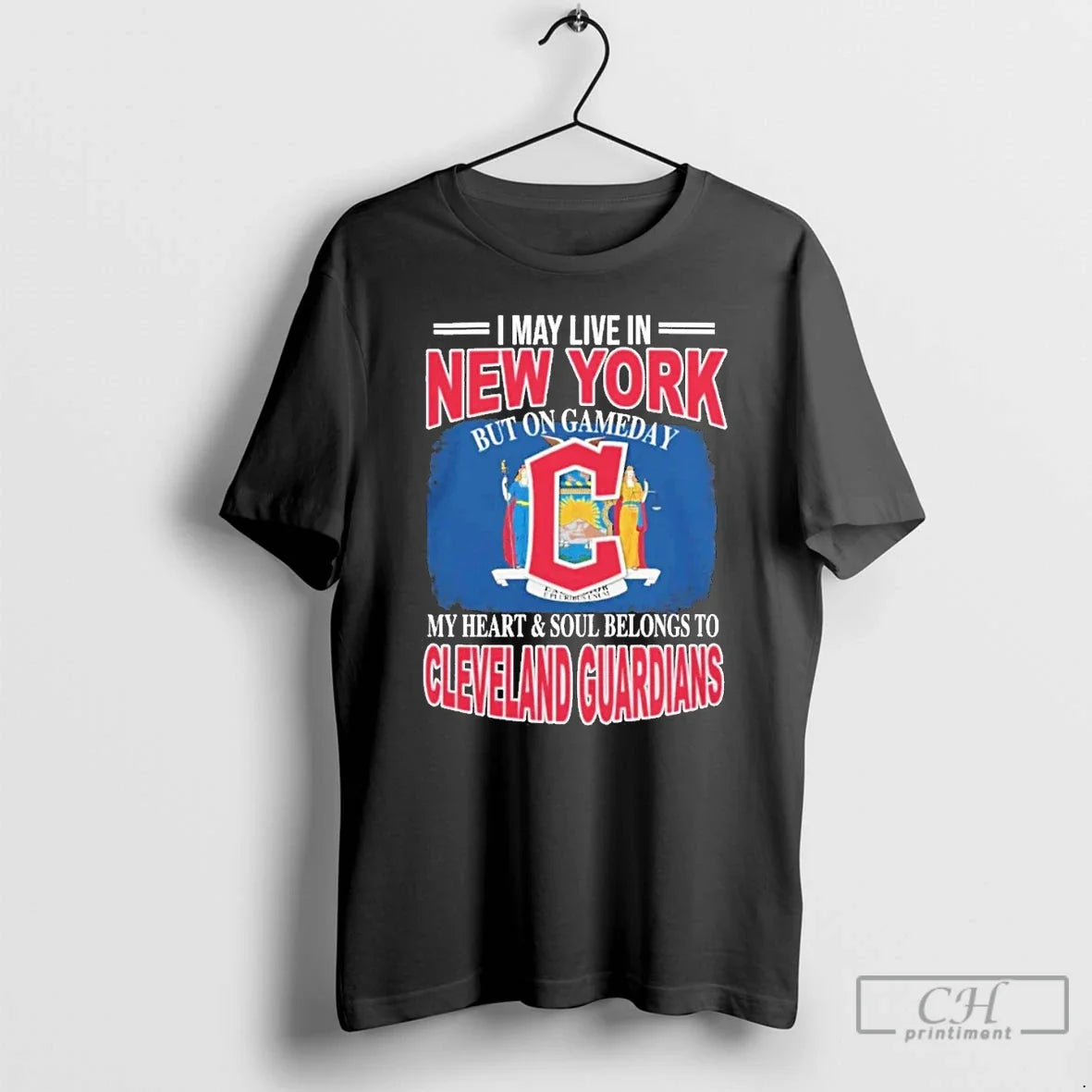 Classic I May Live In New York But On Gameday My - Adult & Kids T-Shirts, Sweatshirts & Hoodies apparel design preview 1
