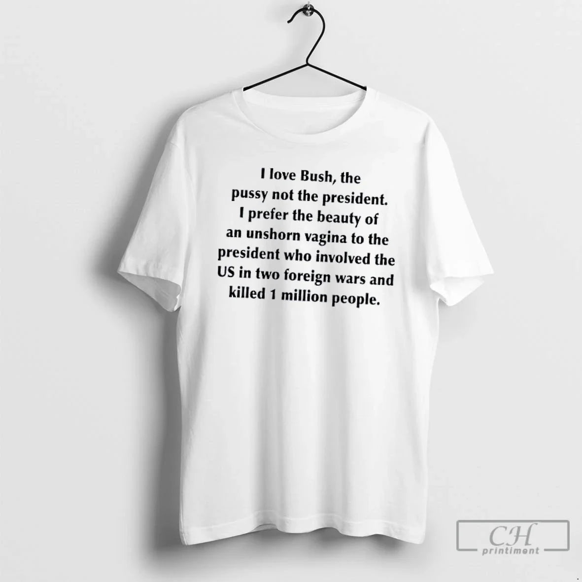 Classic I Prefer The Beauty Of An Unshorn Vagina To - Adult & Kids T-Shirts, Sweatshirts & Hoodies apparel design preview 1