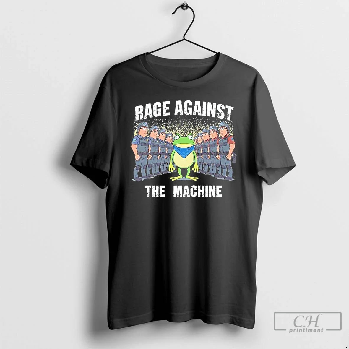 Classic I Stand With Frog Anti Ice Fascism - Adult & Kids T-Shirts, Sweatshirts & Hoodies apparel design preview 1