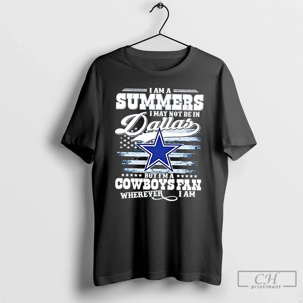 Classic I Am A Summers May Not Be In Dallas But Im - Adult & Kids T-Shirts, Sweatshirts & Hoodies apparel design preview 1