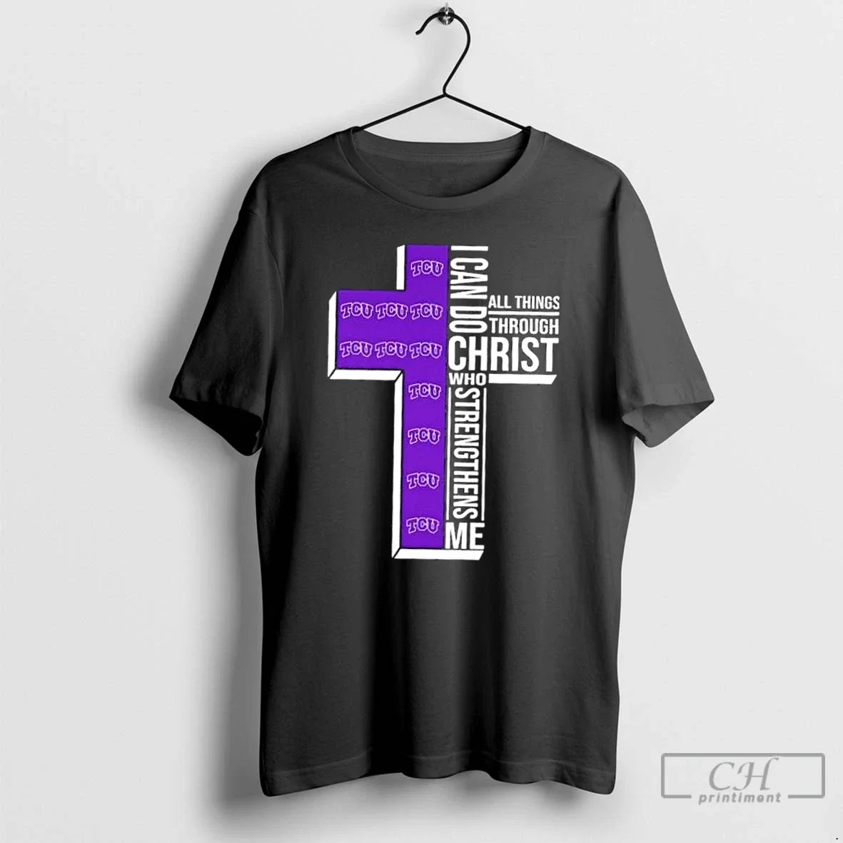 Classic I Can Do All Things Through Christ Who - Adult & Kids T-Shirts, Sweatshirts & Hoodies apparel design preview 1