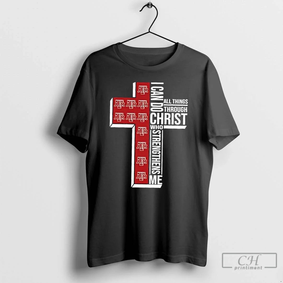 Classic I Can Do All Things Through Christ Who - Adult & Kids T-Shirts, Sweatshirts & Hoodies apparel design preview 1