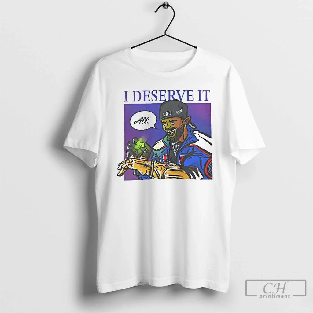 Classic I Deserve It All Kendrick Lamar Graphic Mens - Adult & Kids T-Shirts, Sweatshirts & Hoodies apparel design preview 1