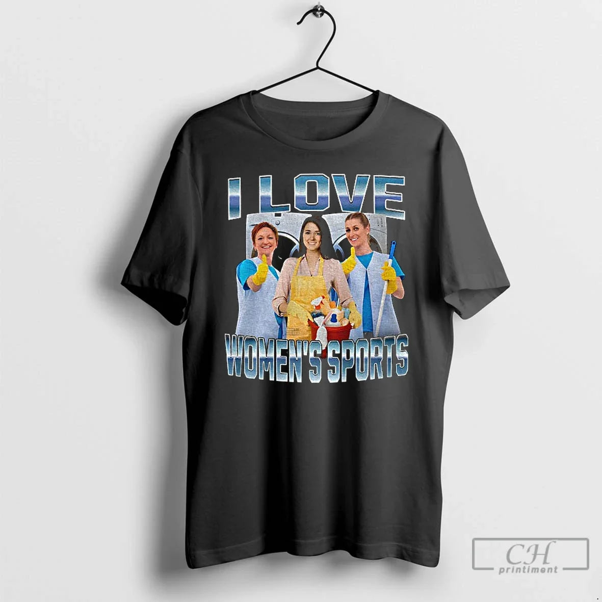 Classic I Love Womens Sports - Adult & Kids T-Shirts, Sweatshirts & Hoodies apparel design preview 1