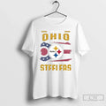 Classic I May Live In Ohio But On Gameday My Heart - Adult & Kids T-Shirts, Sweatshirts & Hoodies apparel design preview 1
