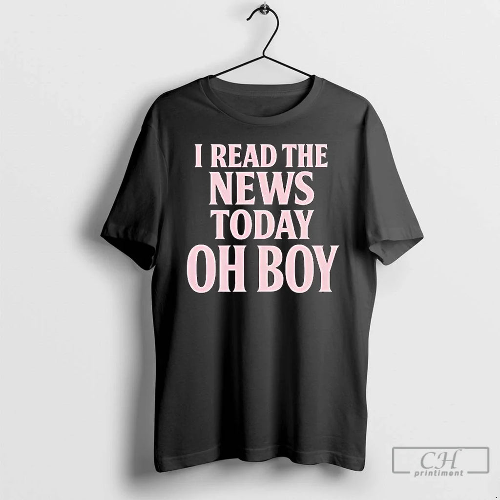 Classic I Read The News Today Oh Boy - Adult & Kids T-Shirts, Sweatshirts & Hoodies apparel design preview 1