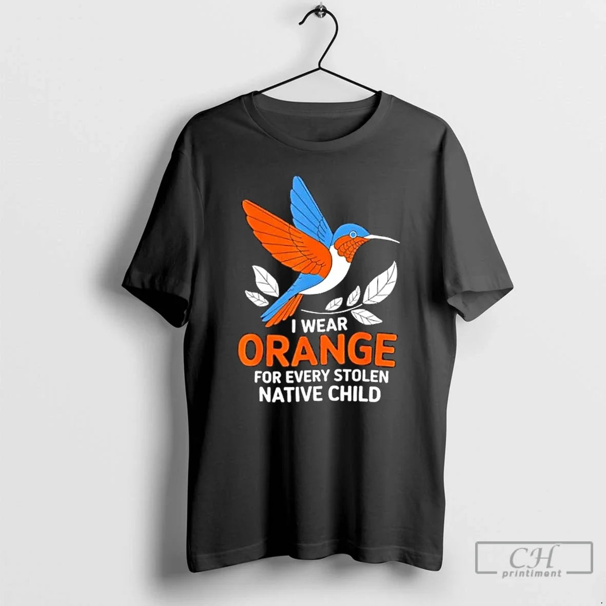 Classic I Wear Orange For Every Native Child - Adult & Kids T-Shirts, Sweatshirts & Hoodies apparel design preview 1