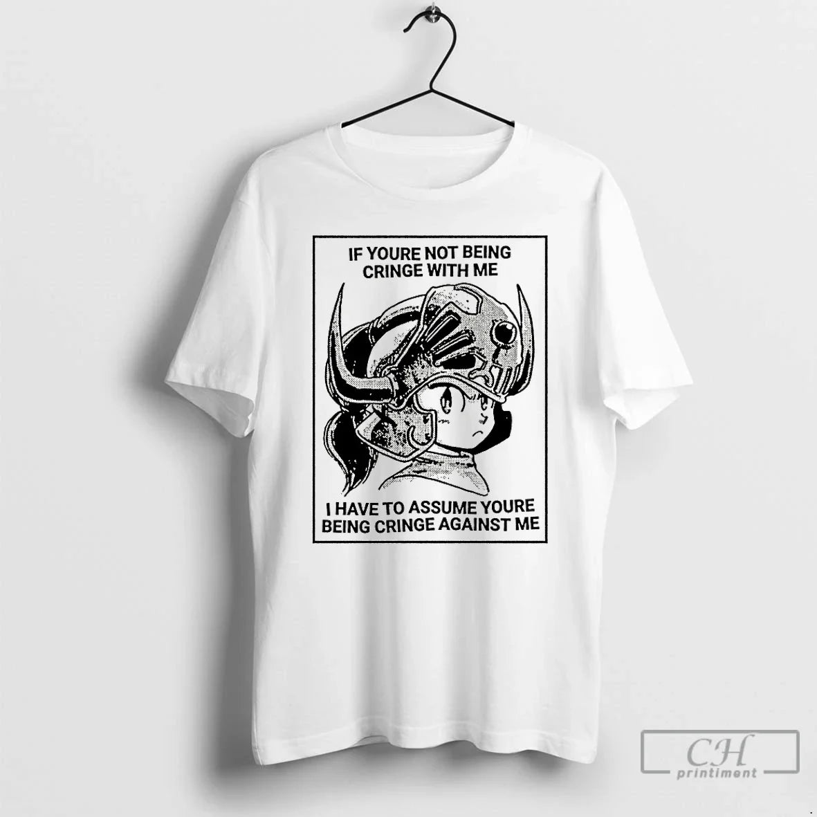 Classic If Youre Not Being Cringe With Me I Have To - Adult & Kids T-Shirts, Sweatshirts & Hoodies apparel design preview 1