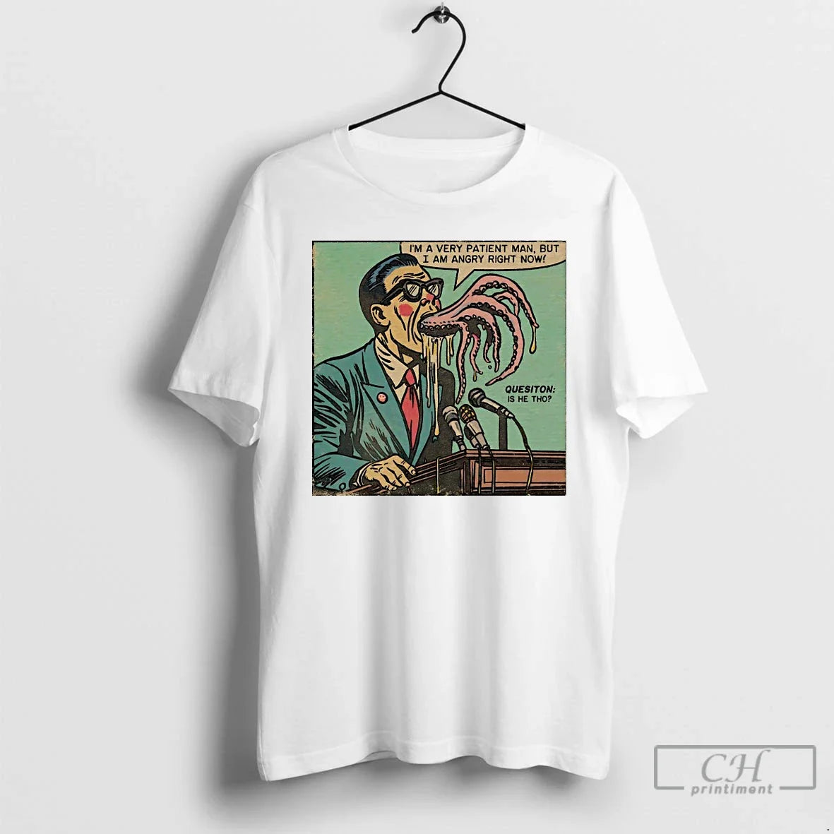 Classic Im A Very Patient Man But I Am Angry Right - Adult & Kids T-Shirts, Sweatshirts & Hoodies apparel design preview 1