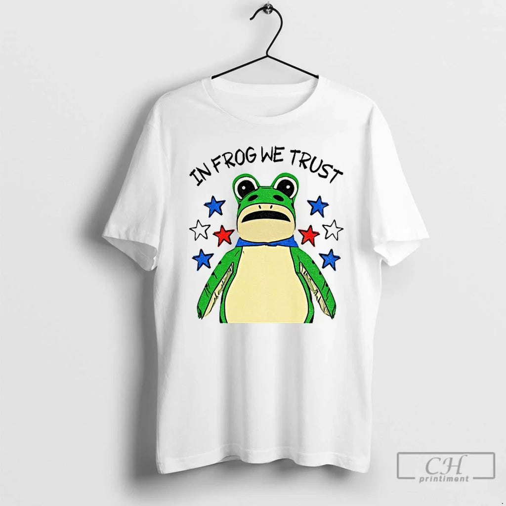 Classic In Frog We Trust Portland Protest - Adult & Kids T-Shirts, Sweatshirts & Hoodies apparel design preview 1