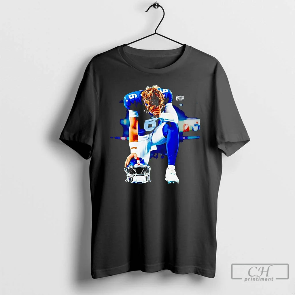 Classic In Jaxson Dart We Trust Ny Giants Helmet - Adult & Kids T-Shirts, Sweatshirts & Hoodies apparel design preview 1