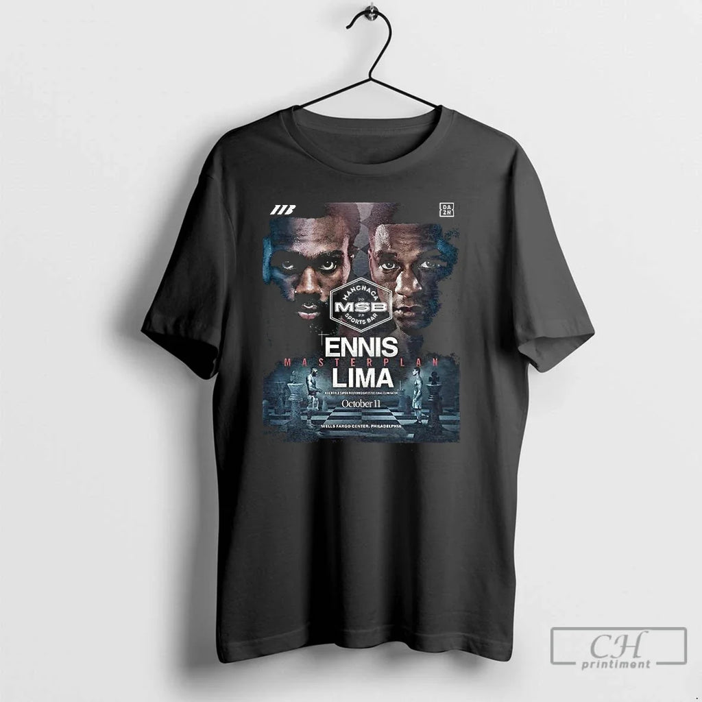 Classic Jaron Ennis Vs Uisma Lima Masterplan Wba - Adult & Kids T-Shirts, Sweatshirts & Hoodies apparel design preview 1