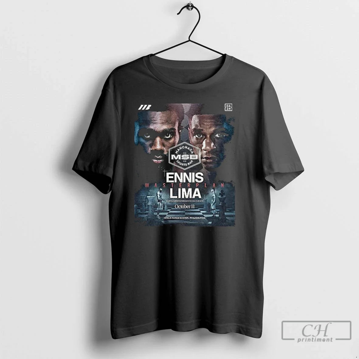 Classic Jaron Ennis Vs Uisma Lima Masterplan Wba - Adult & Kids T-Shirts, Sweatshirts & Hoodies apparel design preview 1