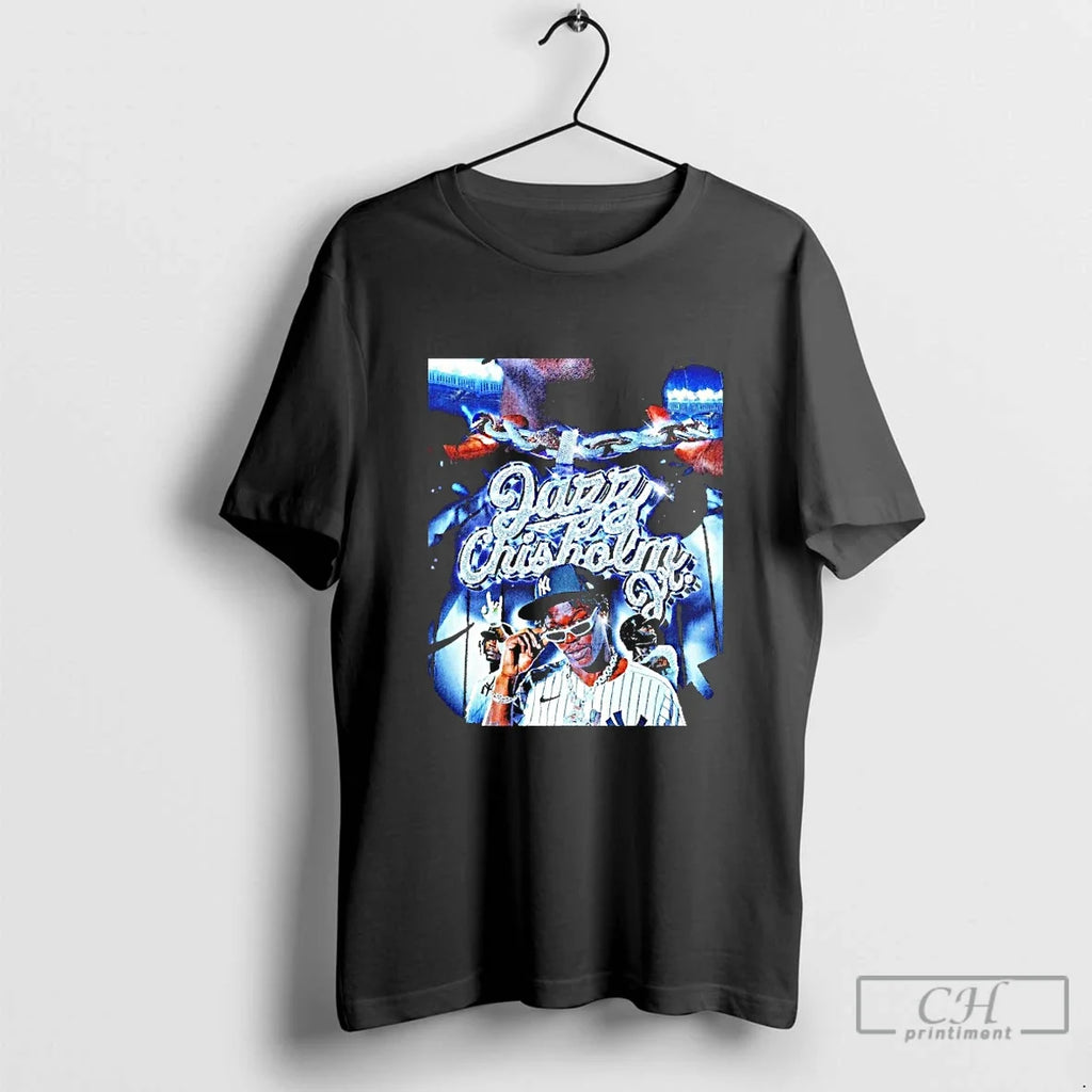 Classic Jazz Chisholm Jr New York Yankees Player - Adult & Kids T-Shirts, Sweatshirts & Hoodies apparel design preview 1