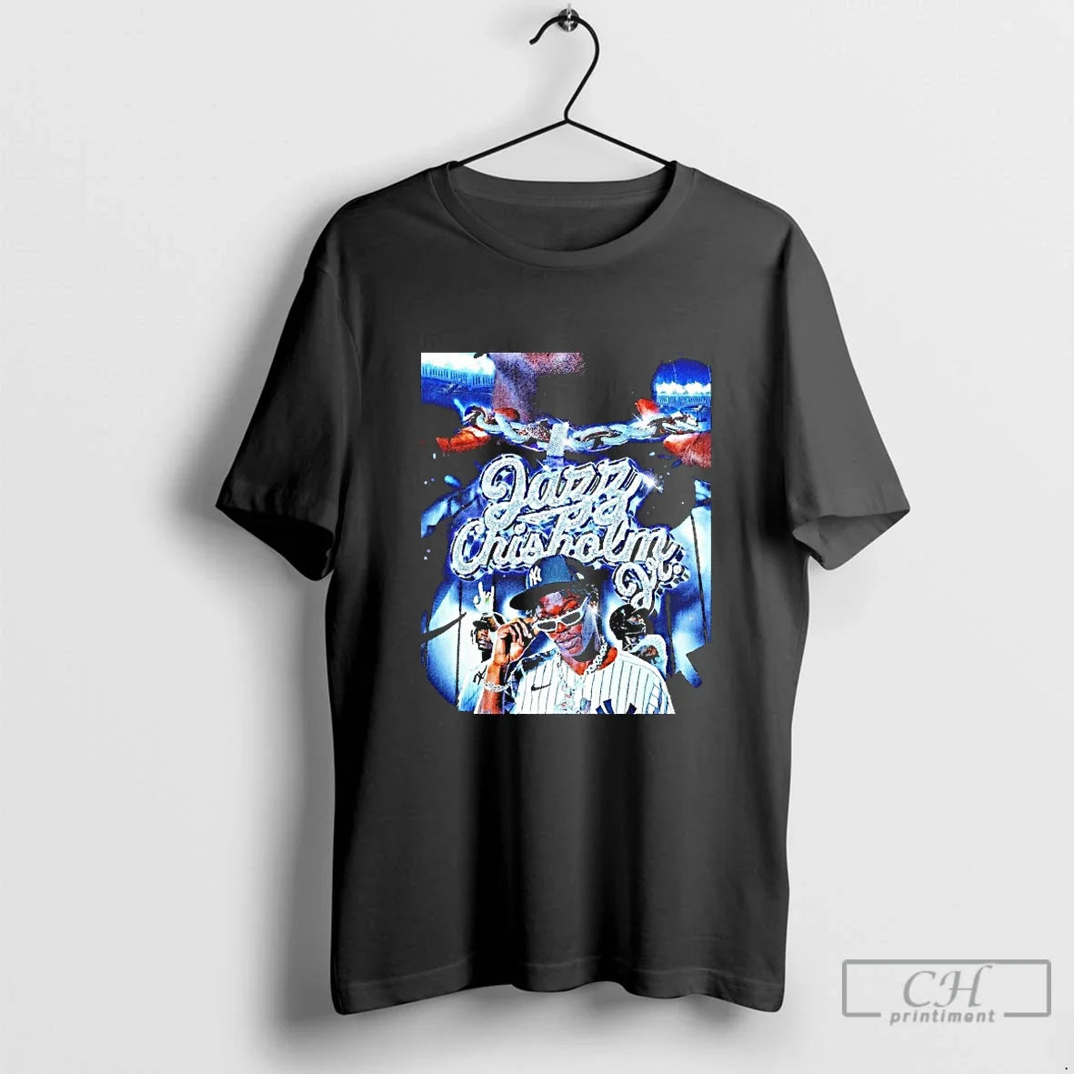 Classic Jazz Chisholm Jr New York Yankees Player - Adult & Kids T-Shirts, Sweatshirts & Hoodies apparel design preview 1