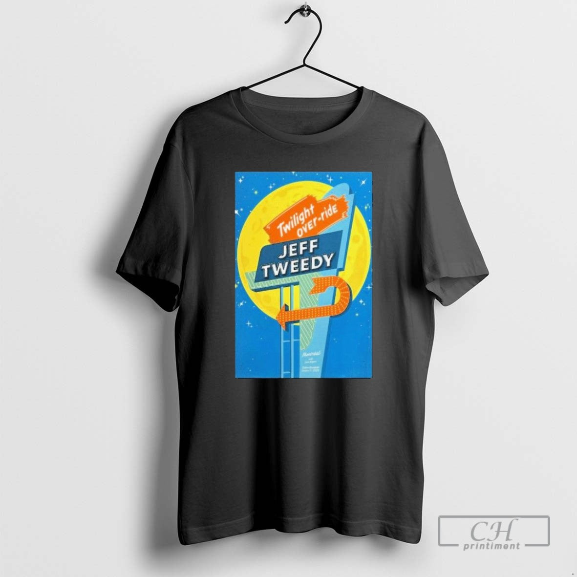 Classic Jeff Tweedy Show Theatre Beanfield Montreal - Adult & Kids T-Shirts, Sweatshirts & Hoodies apparel design preview 1