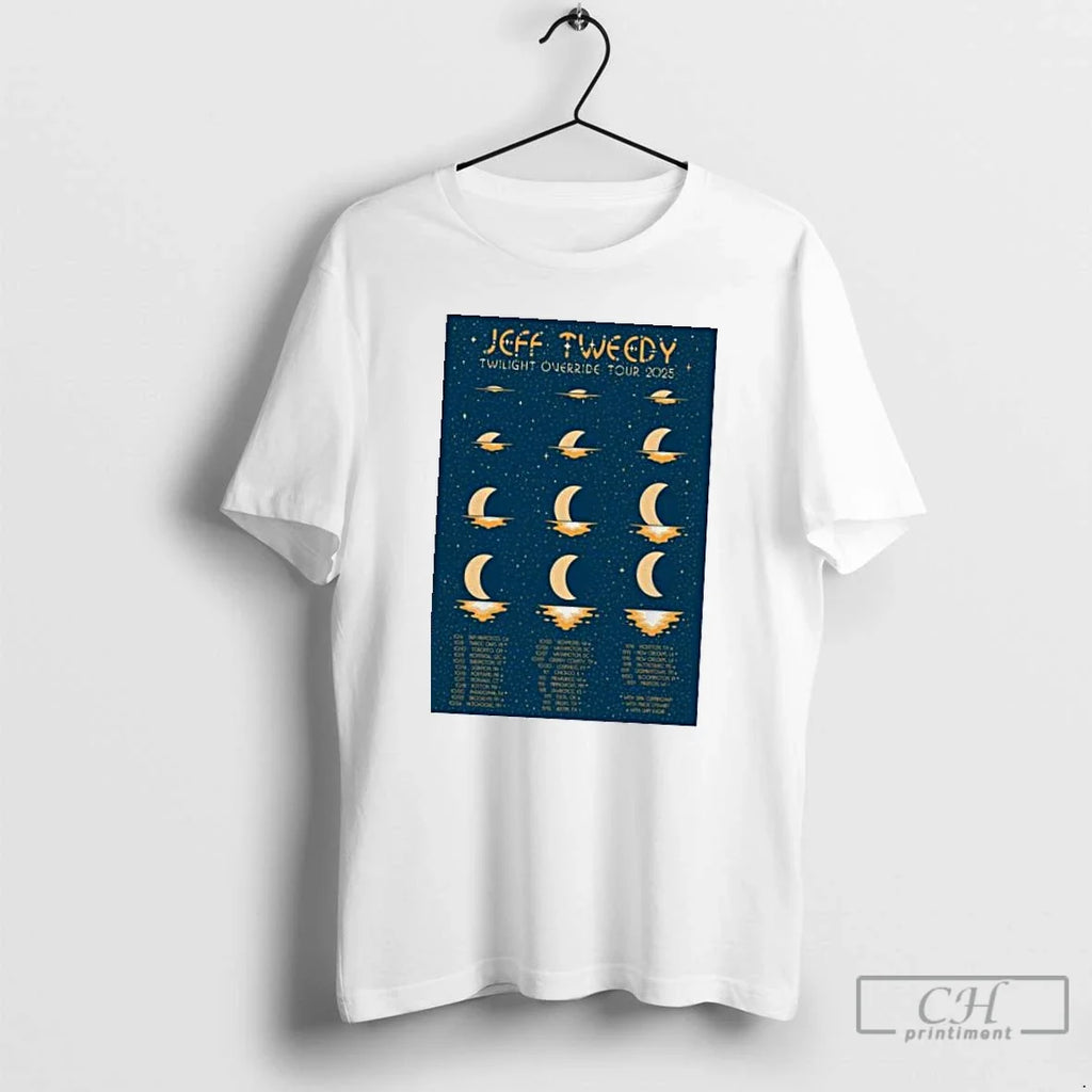 Classic Jeff Tweedy Twilight Override Tour 2025 - Adult & Kids T-Shirts, Sweatshirts & Hoodies apparel design preview 1
