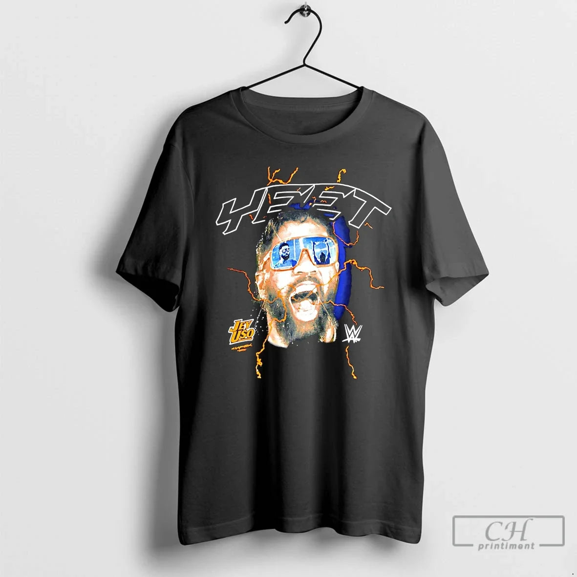 Classic Jey Uso Boxy Main Event Graphic - Adult & Kids T-Shirts, Sweatshirts & Hoodies apparel design preview 1