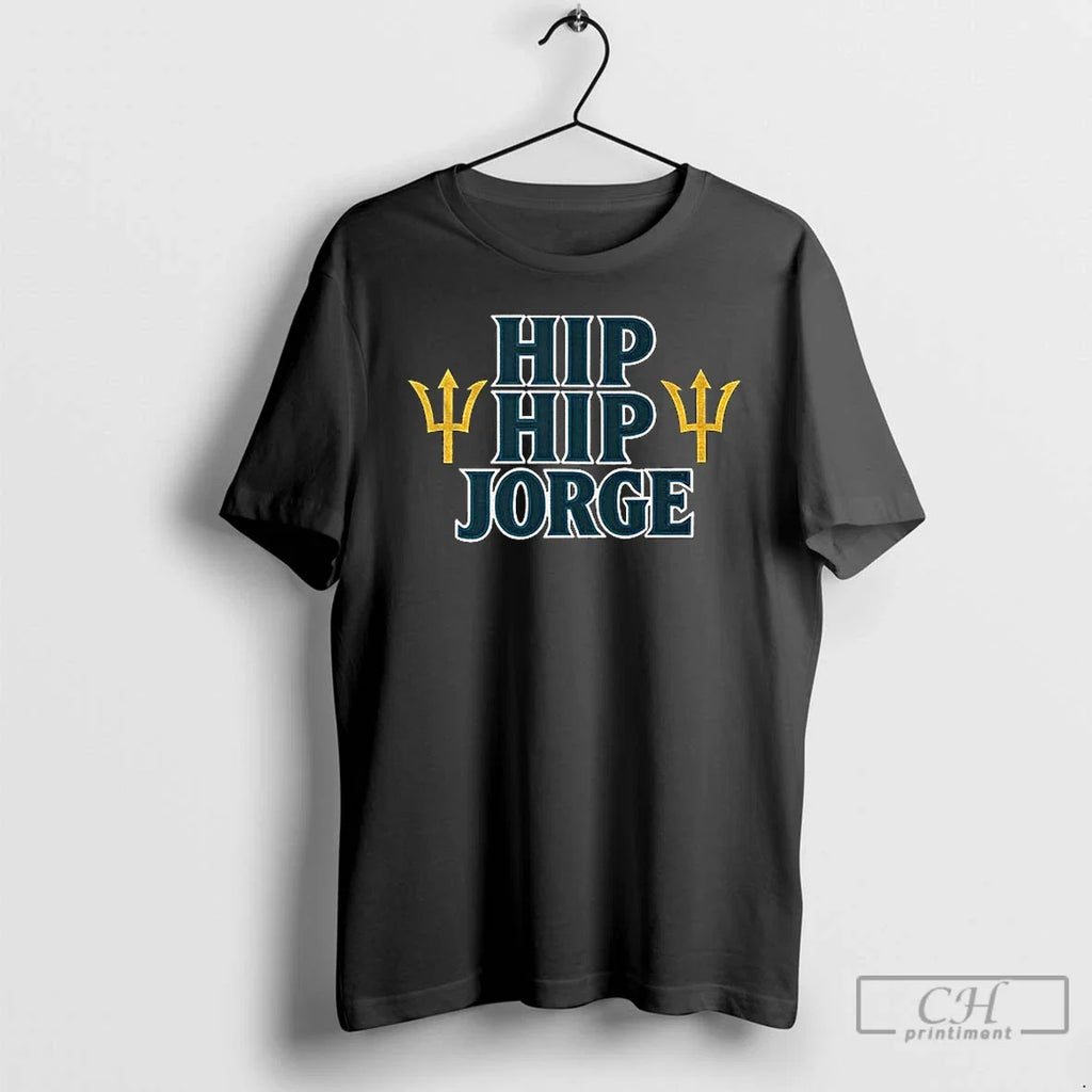 Classic Jorge Polanco Hip Seattle Mariners Mlb - Adult & Kids T-Shirts, Sweatshirts & Hoodies apparel design preview 1