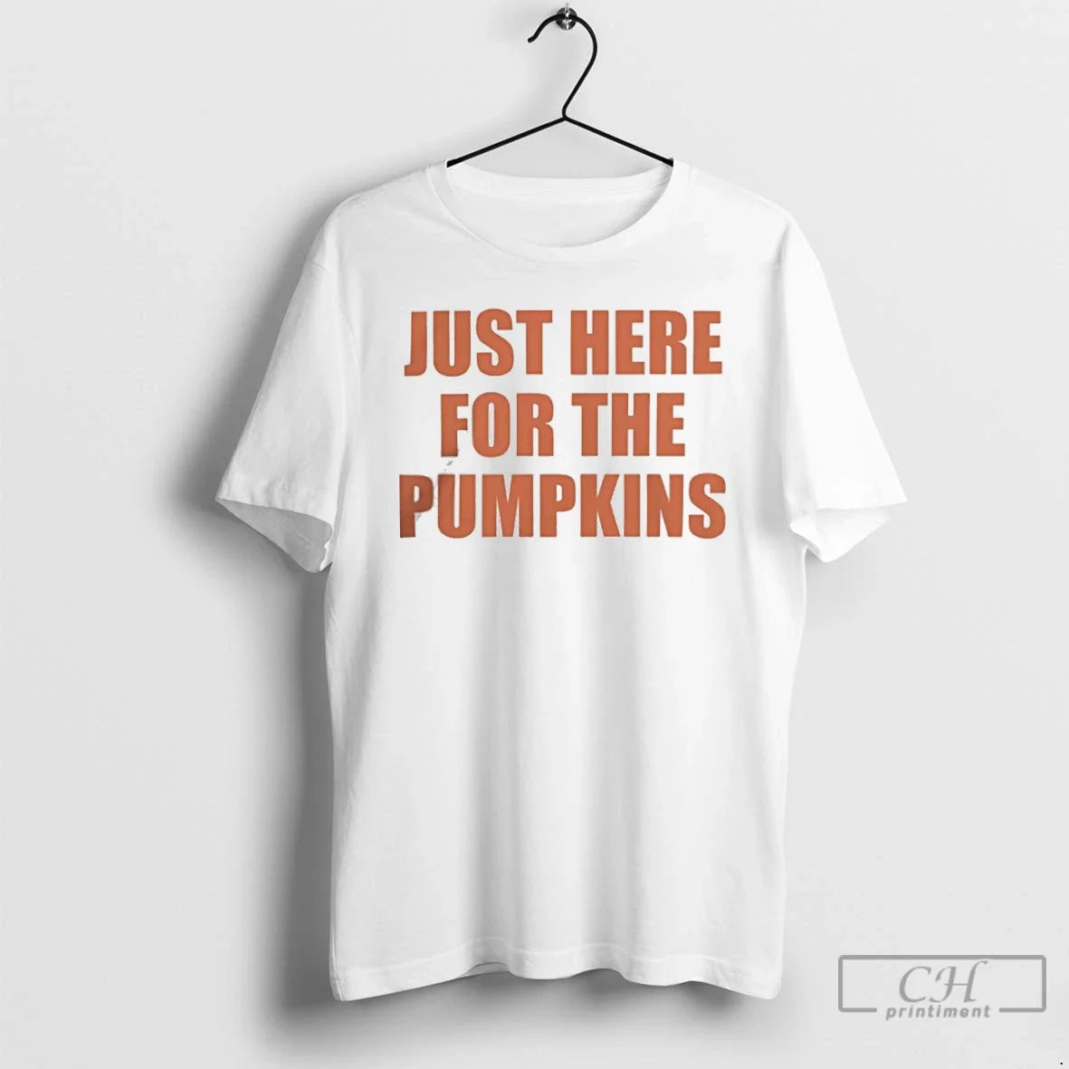 Classic Just Here For The Pumpkins - Adult & Kids T-Shirts, Sweatshirts & Hoodies apparel design preview 1