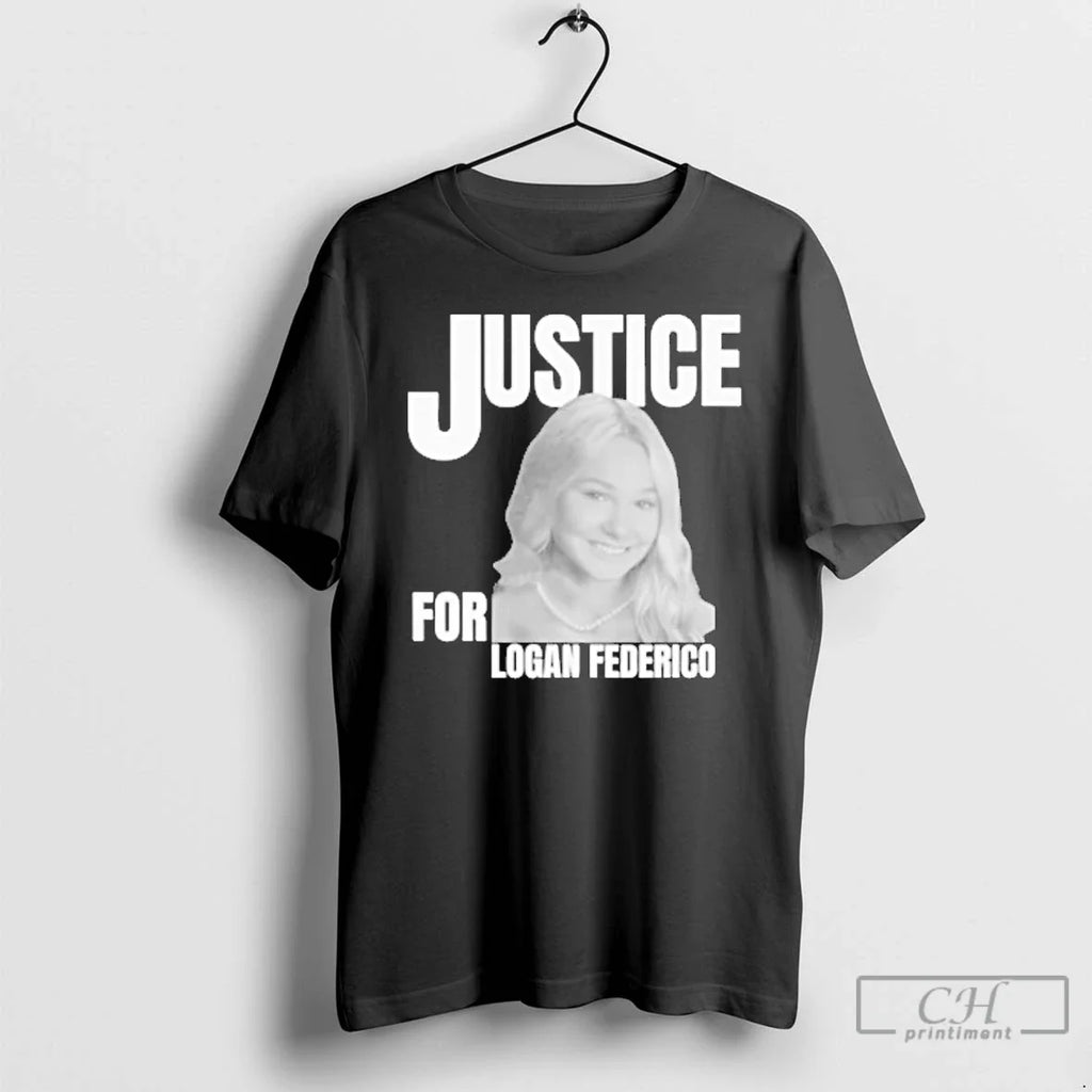 Classic Justice For Logan Federico - Adult & Kids T-Shirts, Sweatshirts & Hoodies apparel design preview 1