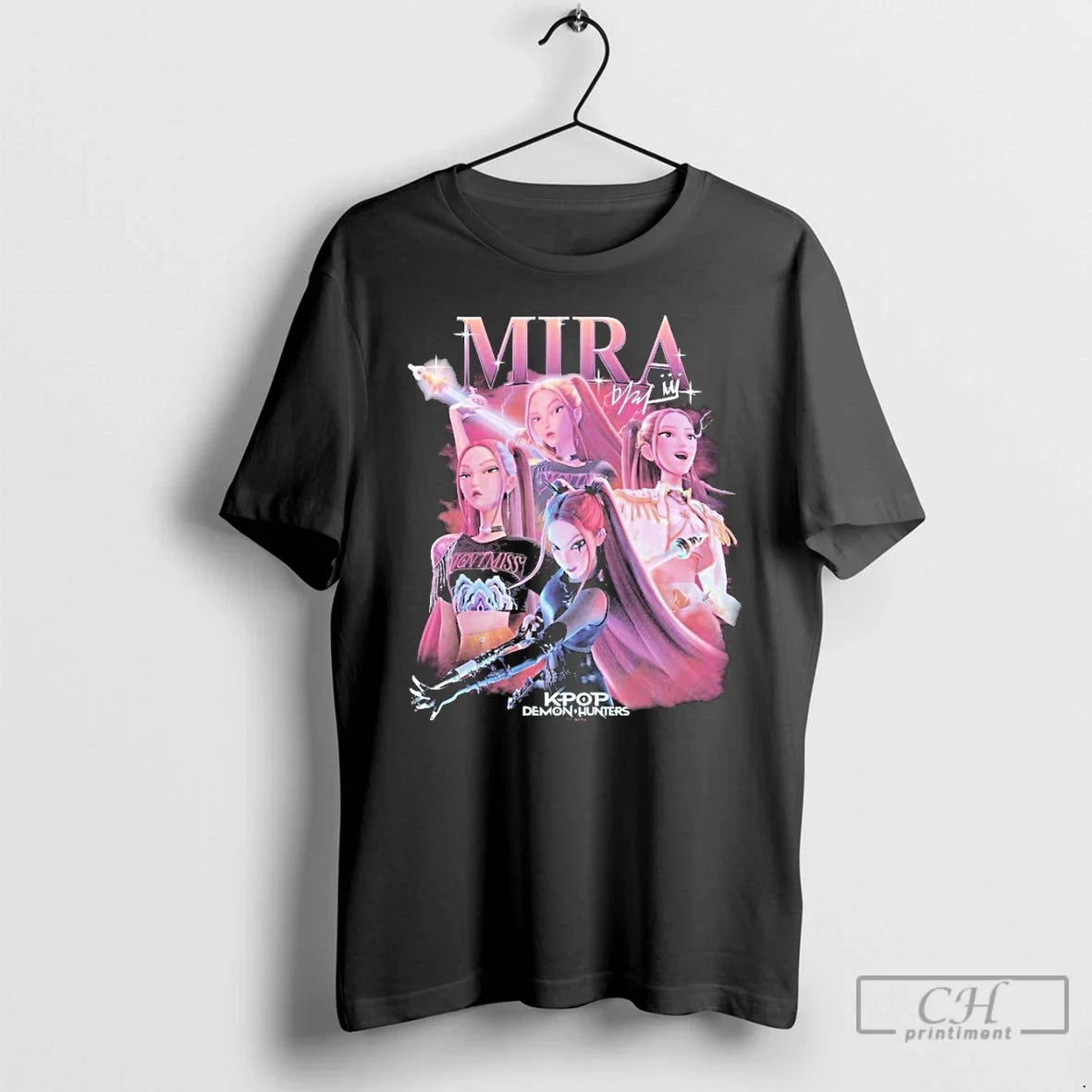 Classic Kpop Demon Hunters Mira Heartthrob - Adult & Kids T-Shirts, Sweatshirts & Hoodies apparel design preview 1