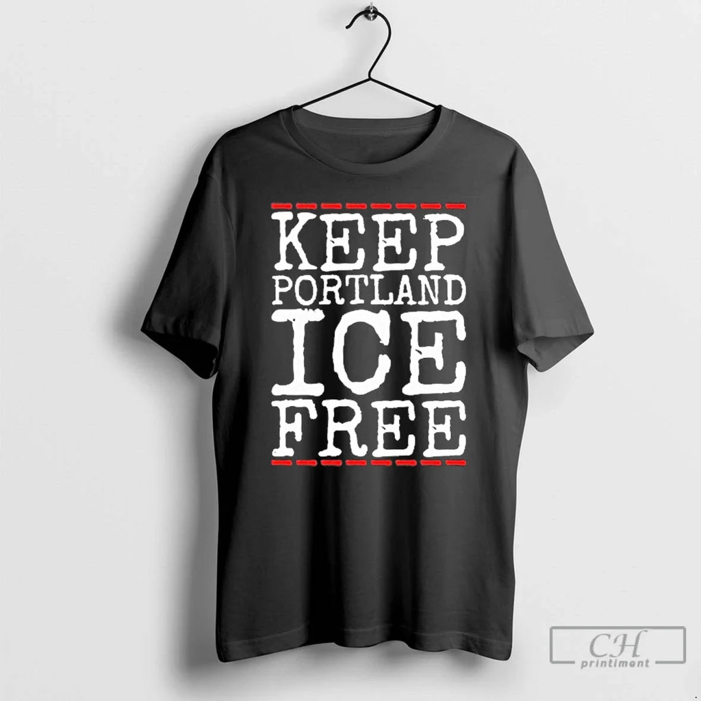 Classic Keep Portland Ice Free Anti - Adult & Kids T-Shirts, Sweatshirts & Hoodies apparel design preview 1