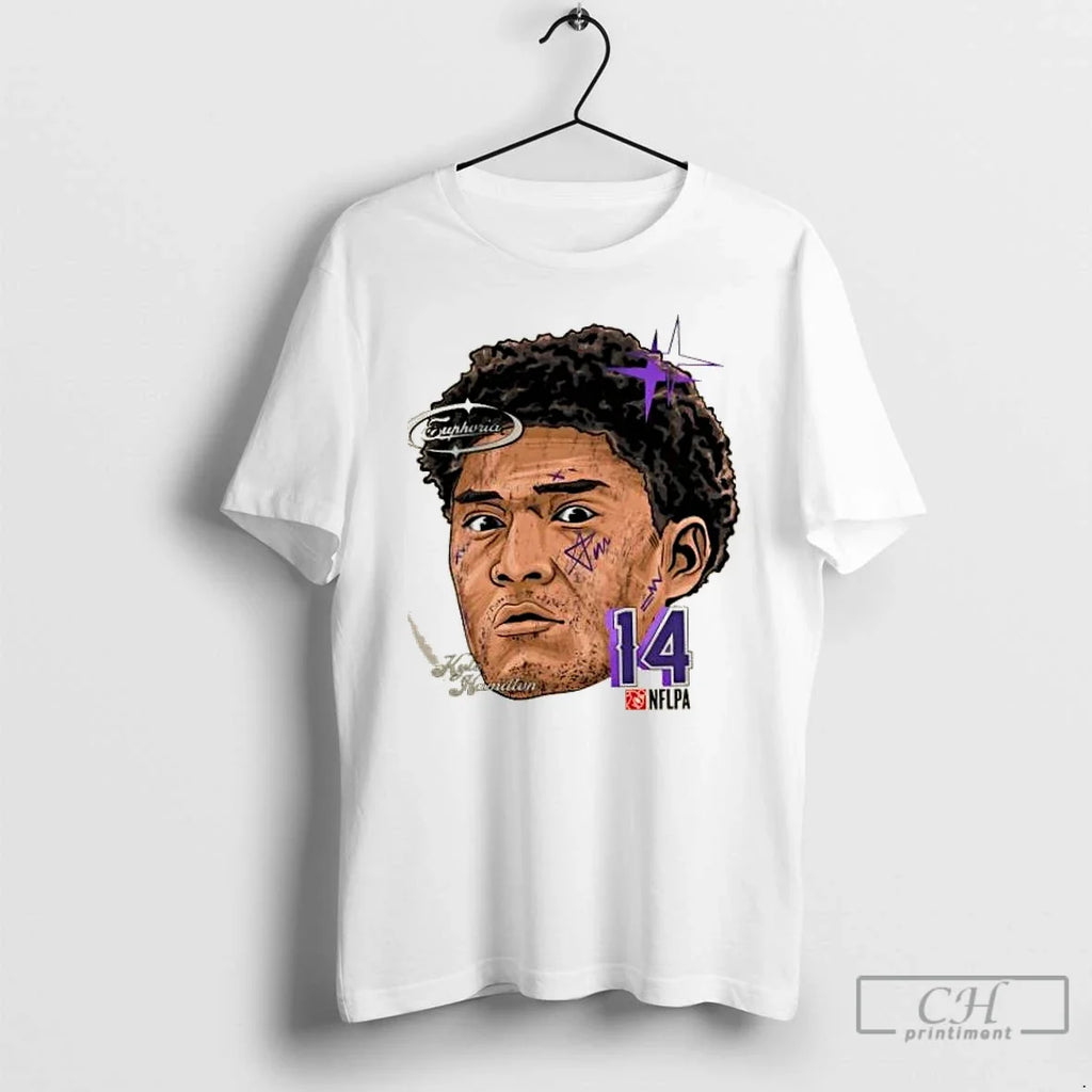 Classic Kyle Hamilton Baltimore Ravens Fat Head - Adult & Kids T-Shirts, Sweatshirts & Hoodies apparel design preview 1