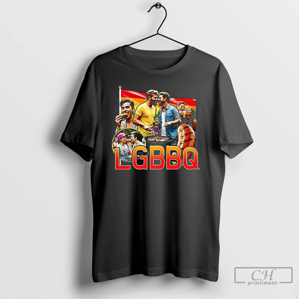 Classic Lgbbq Parody - Adult & Kids T-Shirts, Sweatshirts & Hoodies apparel design preview 1