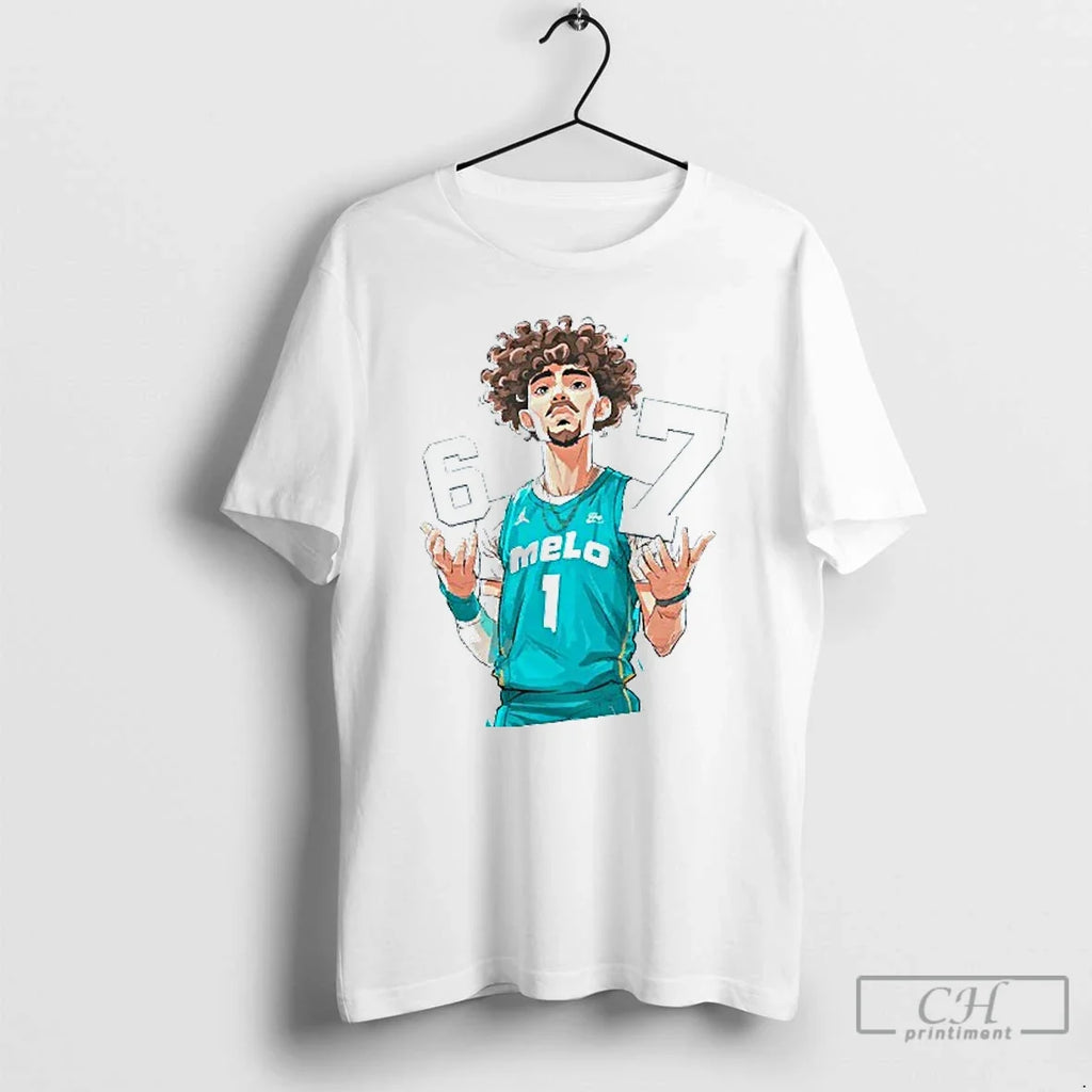 Classic Lamelo Ball Charlotte Hornets Melo 6 7 Mens - Adult & Kids T-Shirts, Sweatshirts & Hoodies apparel design preview 1