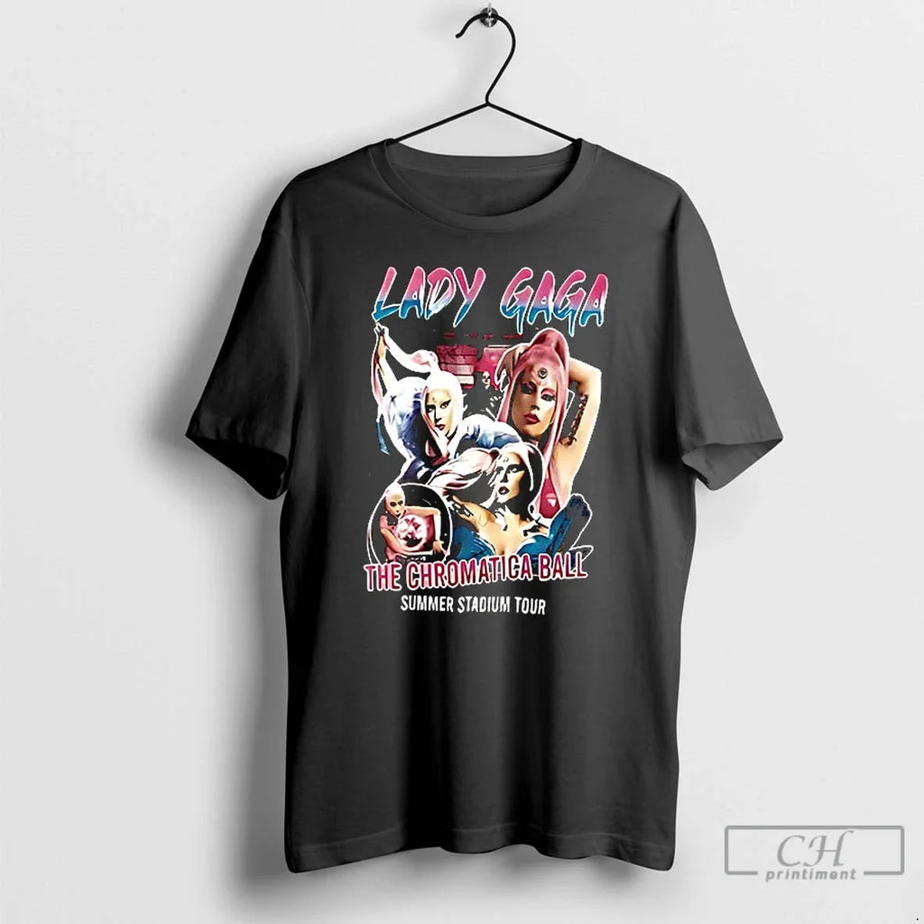 Classic Lady Gaga The Chromatica Ball Summer Stadium - Adult & Kids T-Shirts, Sweatshirts & Hoodies apparel design preview 1