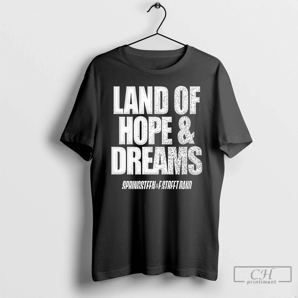 Classic Land Of Hopes And Dreams 2025 Springsteen E - Adult & Kids T-Shirts, Sweatshirts & Hoodies apparel design preview 1