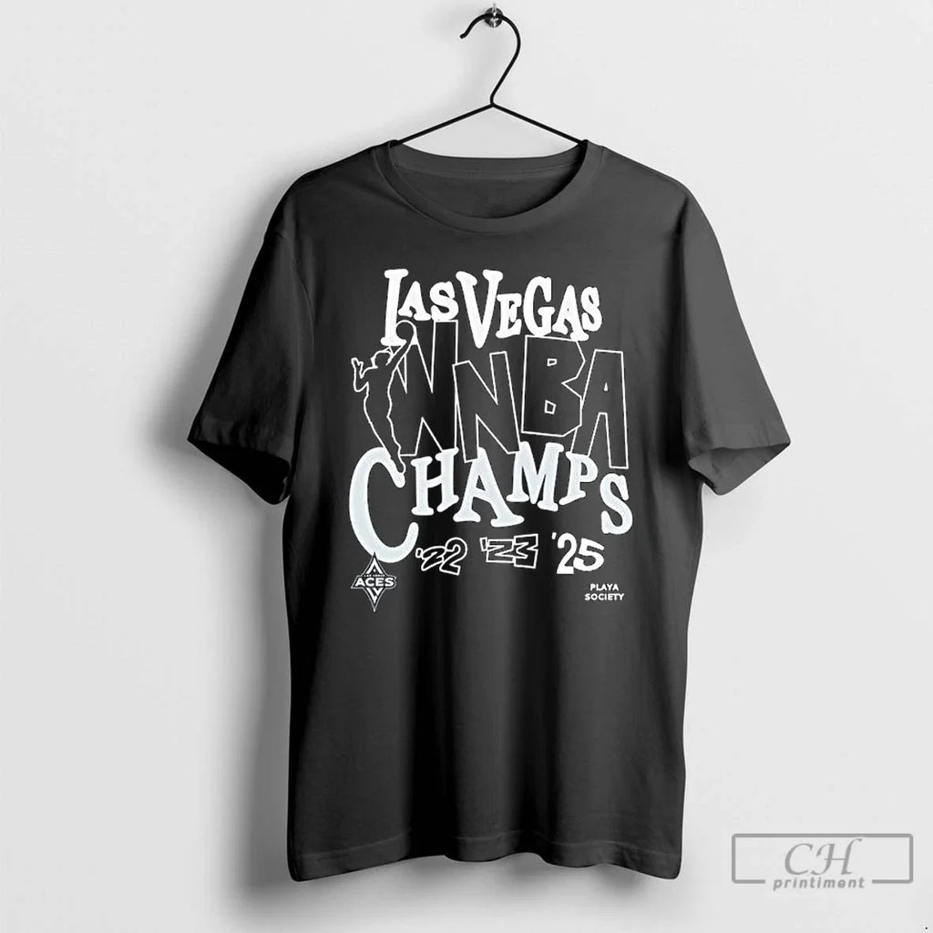 Classic Las Vegas Aces 2025 Wnba 3x Champs Ornaments - Adult & Kids T-Shirts, Sweatshirts & Hoodies apparel design preview 1