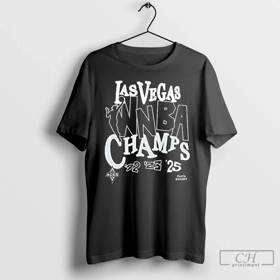Classic Las Vegas Aces 2025 Wnba 3x Champs Ornaments - Adult & Kids T-Shirts, Sweatshirts & Hoodies apparel design preview 1