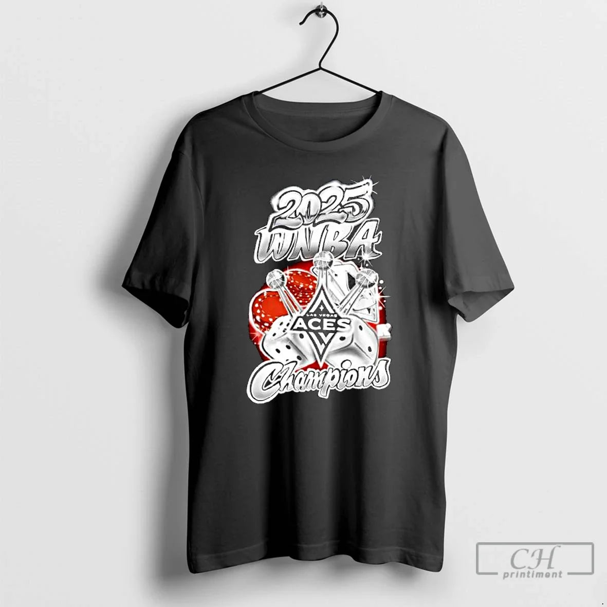 Classic Las Vegas Aces 2025 Wnba Champions Triple - Adult & Kids T-Shirts, Sweatshirts & Hoodies apparel design preview 1