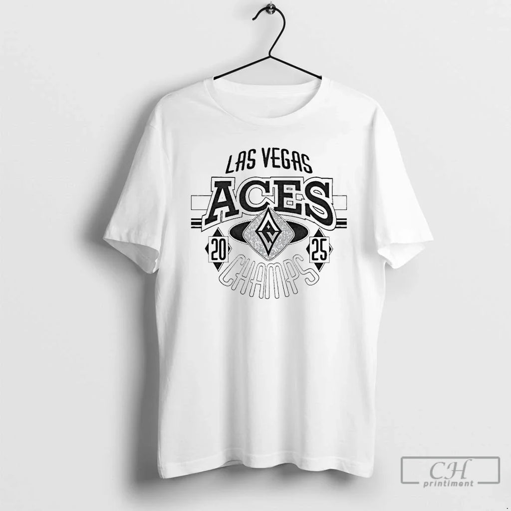 Classic Las Vegas Aces 2025 Wnba Champs Retro - Adult & Kids T-Shirts, Sweatshirts & Hoodies apparel design preview 1