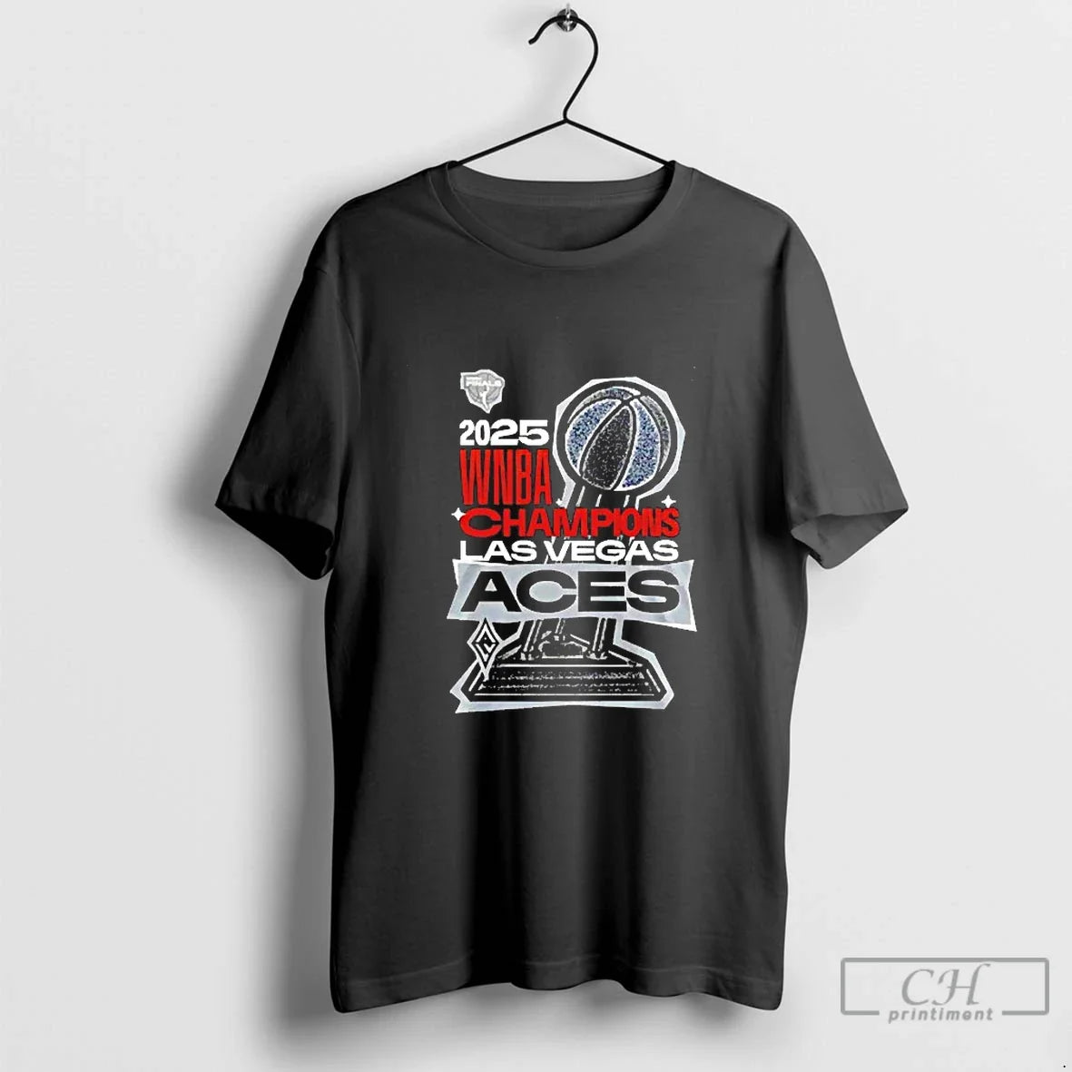 Classic Las Vegas Aces 2025 Wnba Champions Trophy - Adult & Kids T-Shirts, Sweatshirts & Hoodies apparel design preview 1
