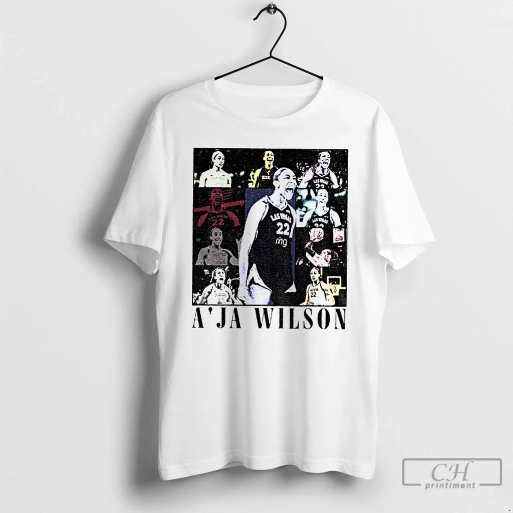 Classic Las Vegas Aces Aja Wilson Mvp Eras Tour - Adult & Kids T-Shirts, Sweatshirts & Hoodies apparel design preview 1