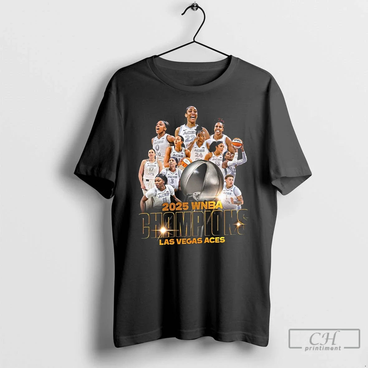 Classic Las Vegas Aces Are You 2025 Qnba Champions - Adult & Kids T-Shirts, Sweatshirts & Hoodies apparel design preview 1