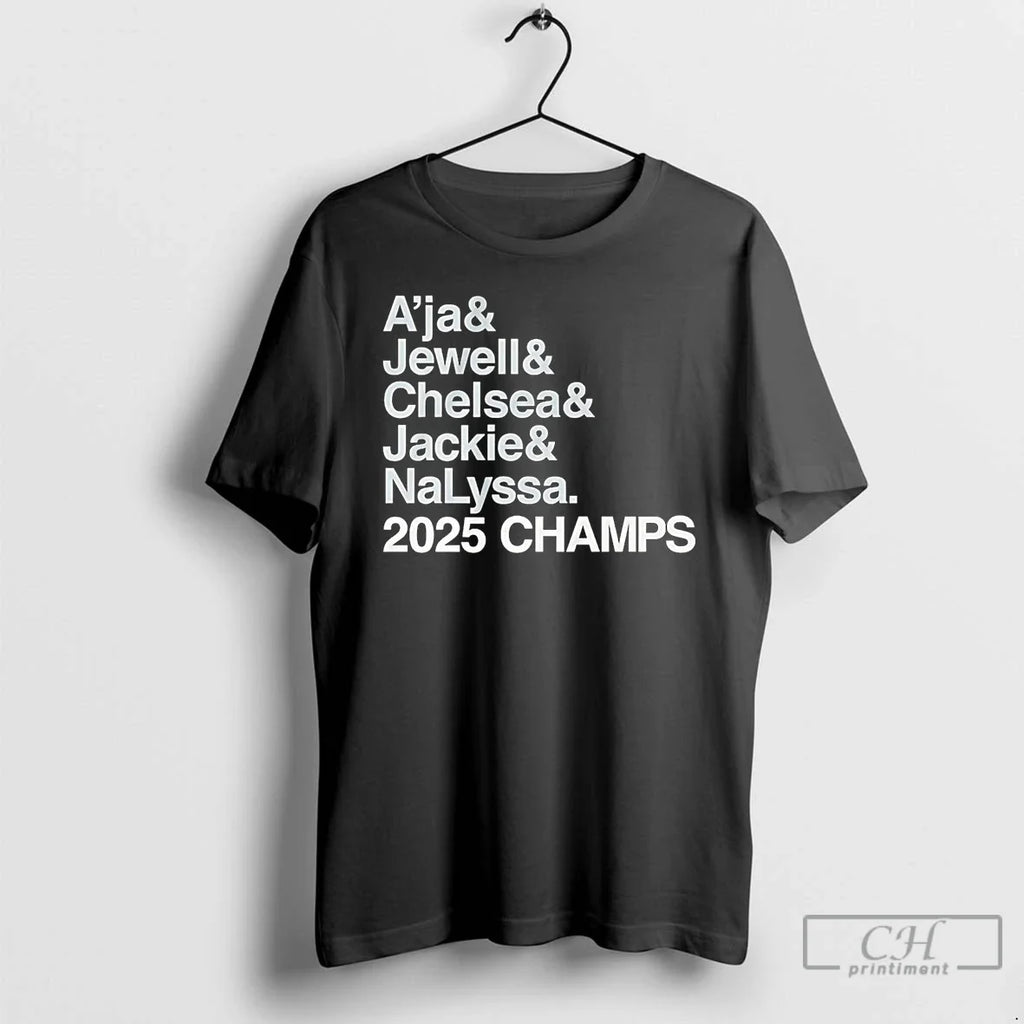 Classic Las Vegas Aces Ampersand 2025 Champs Players - Adult & Kids T-Shirts, Sweatshirts & Hoodies apparel design preview 1