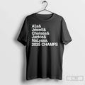 Classic Las Vegas Aces Ampersand 2025 Champs Players - Adult & Kids T-Shirts, Sweatshirts & Hoodies apparel design preview 1