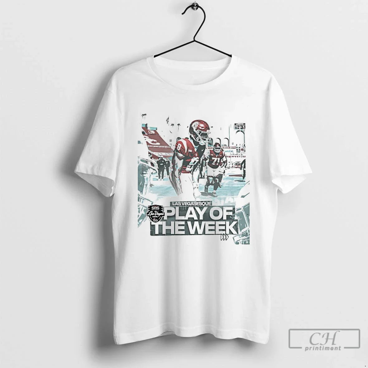 Classic Las Vegas Esque Play Of The Week - Adult & Kids T-Shirts, Sweatshirts & Hoodies apparel design preview 1