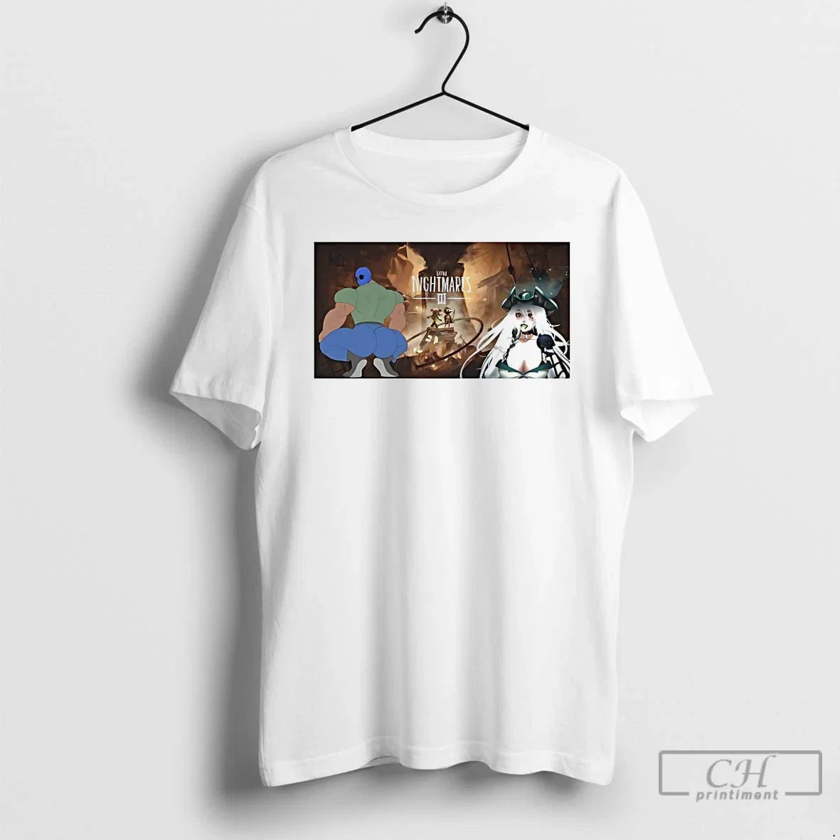 Classic Little Nightmares Iii Meme - Adult & Kids T-Shirts, Sweatshirts & Hoodies apparel design preview 1