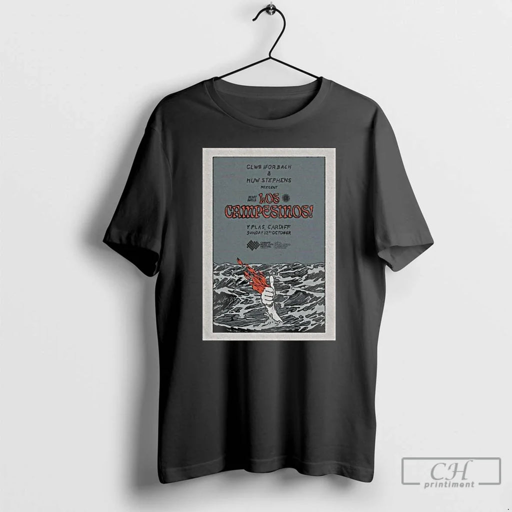 Classic Los Campesinos October 12 2025 Cardiff - Adult & Kids T-Shirts, Sweatshirts & Hoodies apparel design preview 1