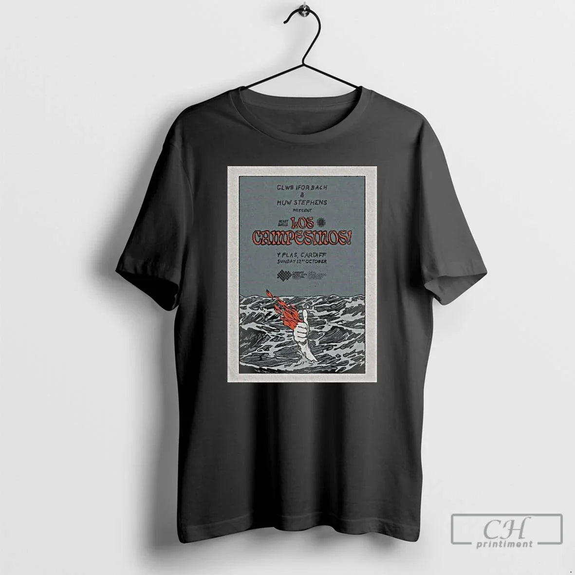 Classic Los Campesinos October 12 2025 Cardiff - Adult & Kids T-Shirts, Sweatshirts & Hoodies apparel design preview 1