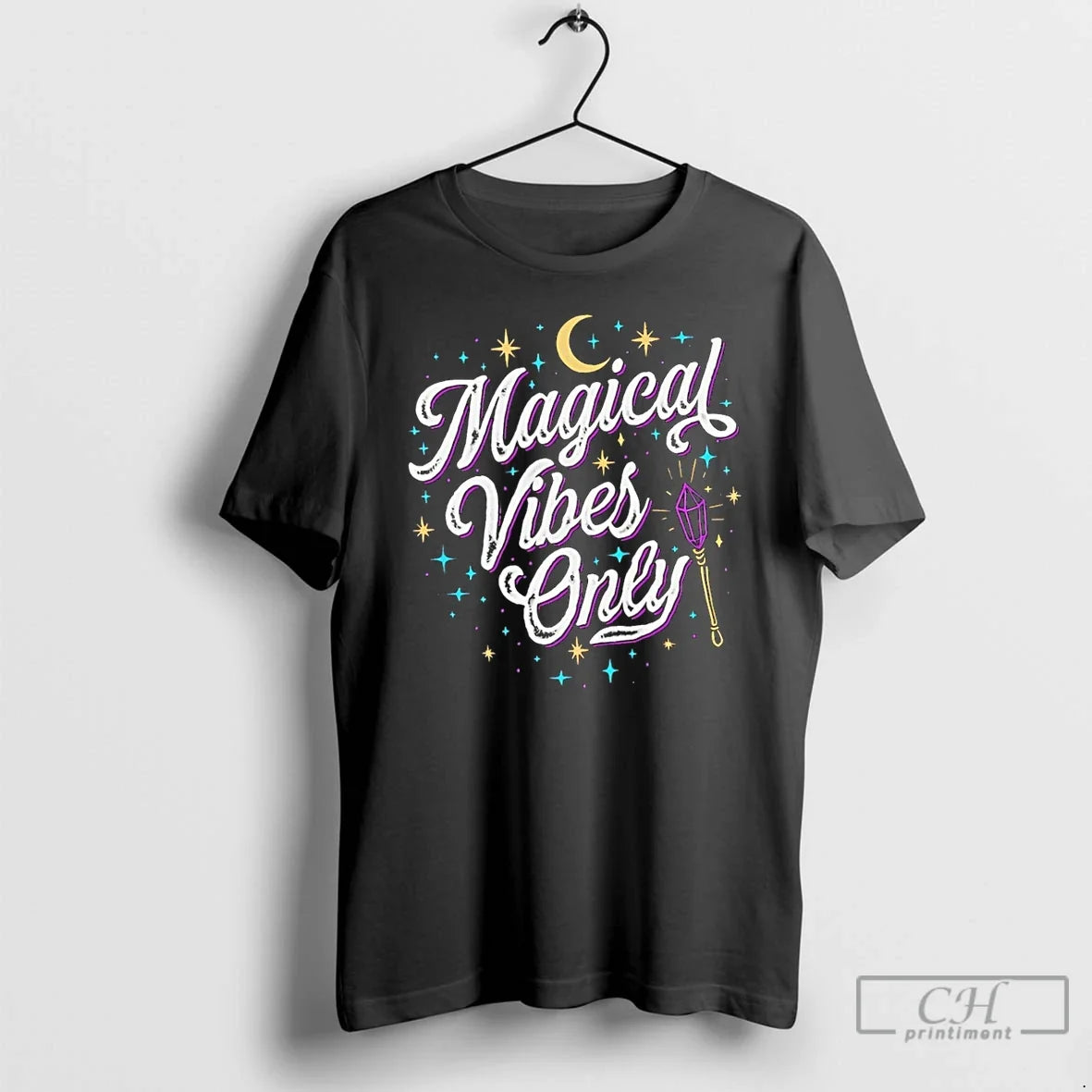 Classic Magical Vibes Only - Adult & Kids T-Shirts, Sweatshirts & Hoodies apparel design preview 1