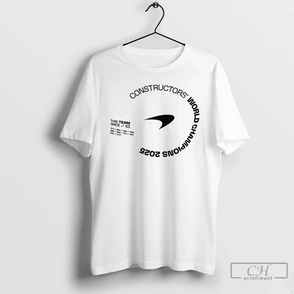 Classic Mclaren Constructors World Champions 2025 - Adult & Kids T-Shirts, Sweatshirts & Hoodies apparel design preview 1