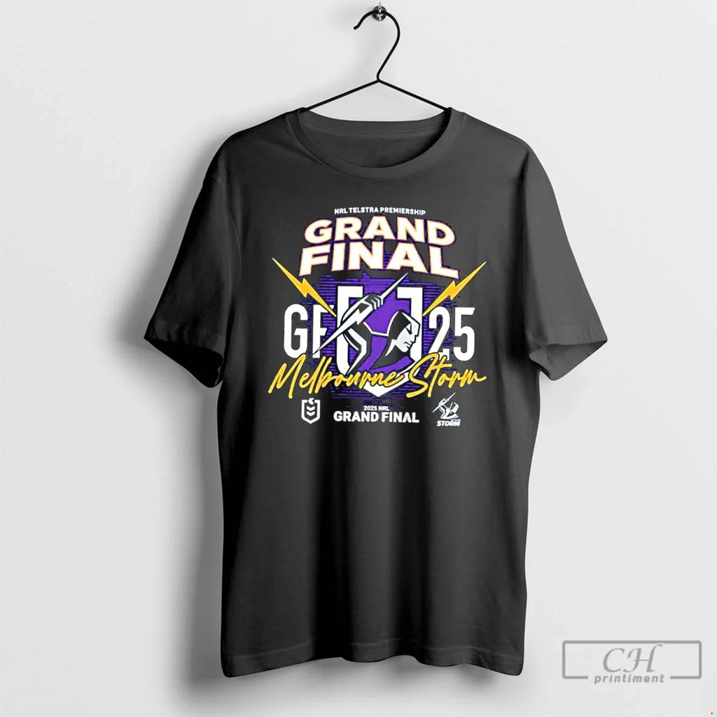 Classic Melbourne Storm 2025 Nrl Grand Final - Adult & Kids T-Shirts, Sweatshirts & Hoodies apparel design preview 1