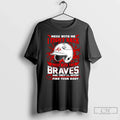 Classic Mess With Me I Fight Back The Atlanta Braves - Adult & Kids T-Shirts, Sweatshirts & Hoodies apparel design preview 1